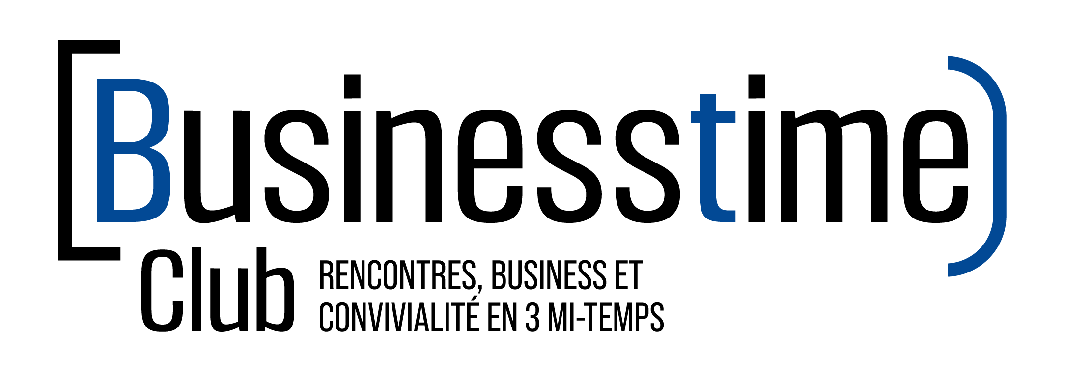 Logo Business time club, réseau de club d'affaires pour TPE PME.